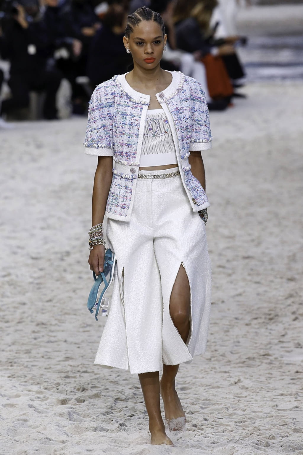 Fashion Week Paris Spring/Summer 2019 look 58 from the Chanel collection 女装