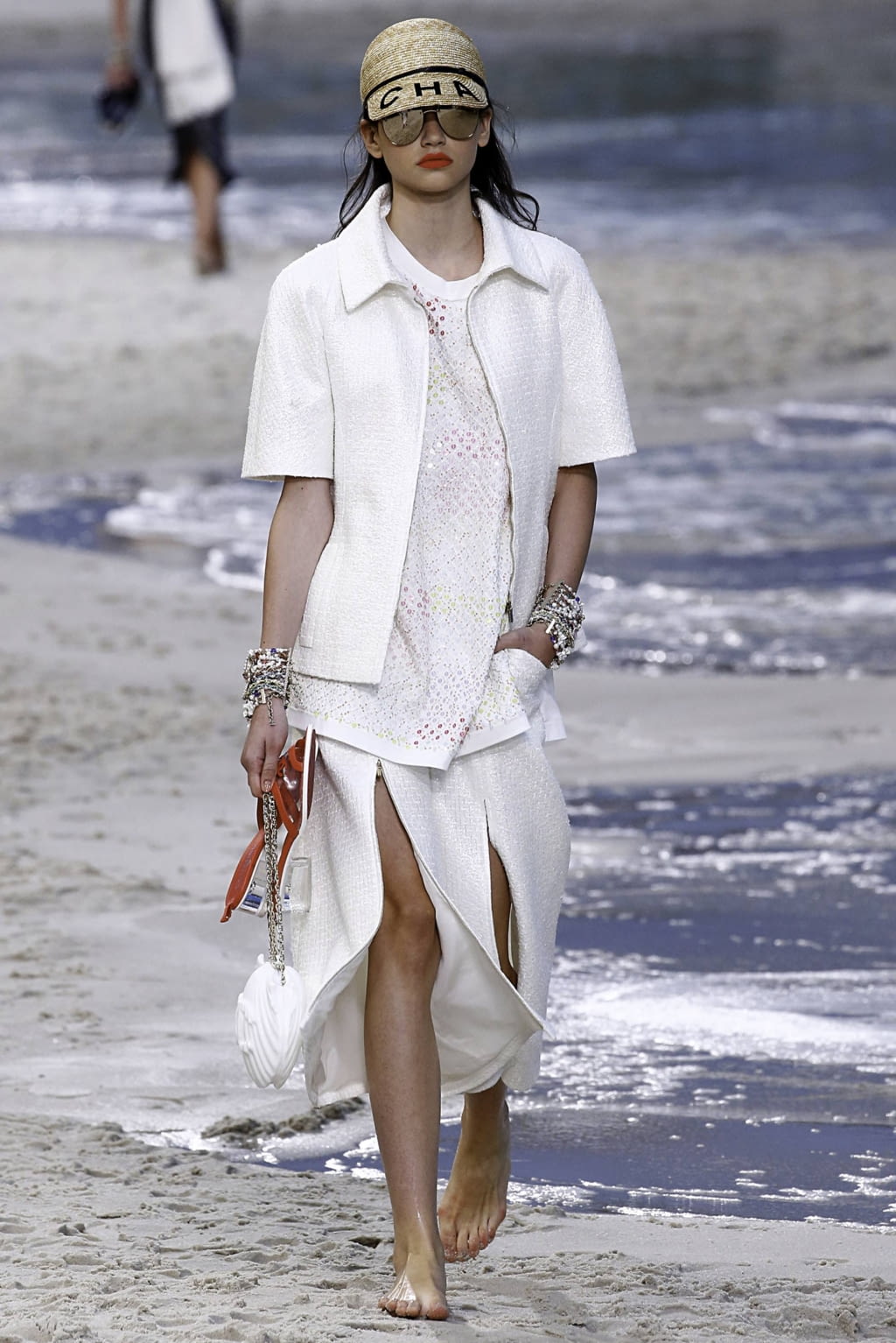 Fashion Week Paris Spring/Summer 2019 look 59 from the Chanel collection 女装