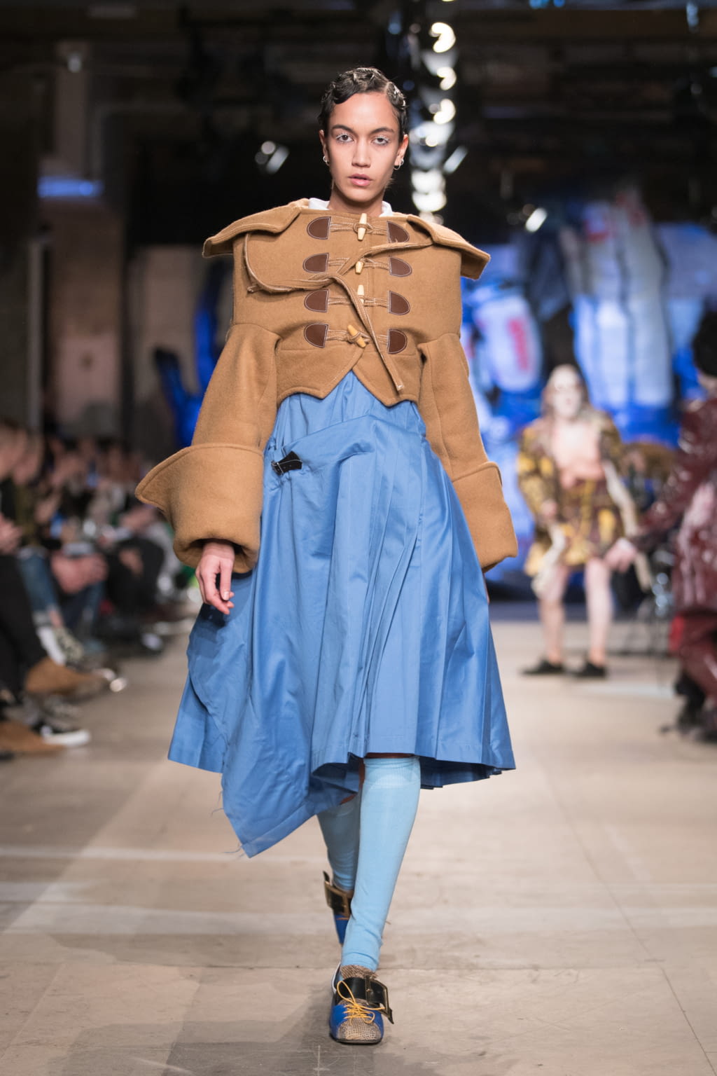 Fashion Week London Fall/Winter 2018 look 19 de la collection Charles Jeffrey LOVERBOY menswear