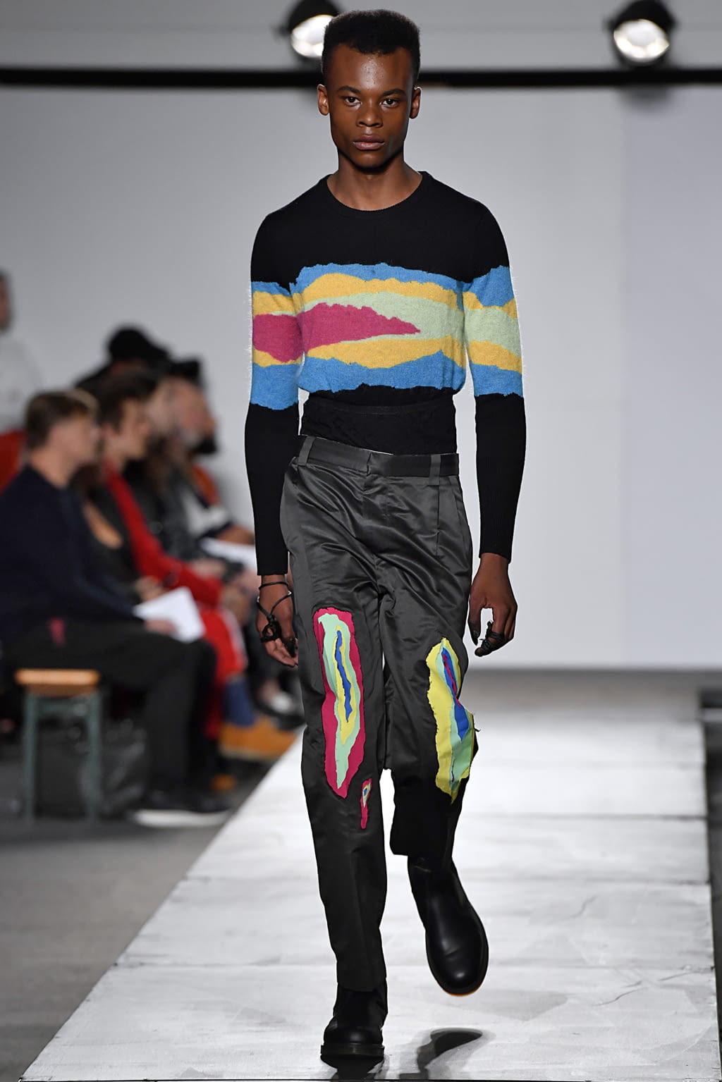 Fashion Week London Spring/Summer 2020 look 4 from the Charles Jeffrey LOVERBOY collection menswear