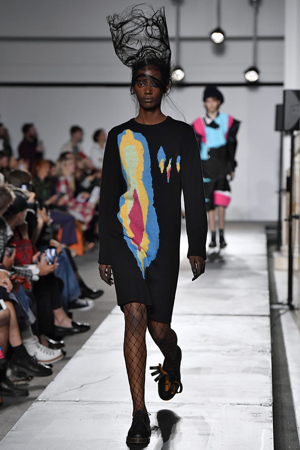 Fashion Week London Spring/Summer 2020 look 7 from the Charles Jeffrey LOVERBOY collection menswear