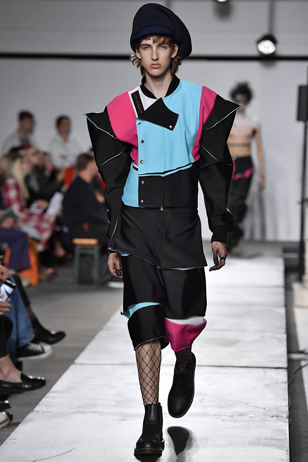 Fashion Week London Spring/Summer 2020 look 8 from the Charles Jeffrey LOVERBOY collection menswear