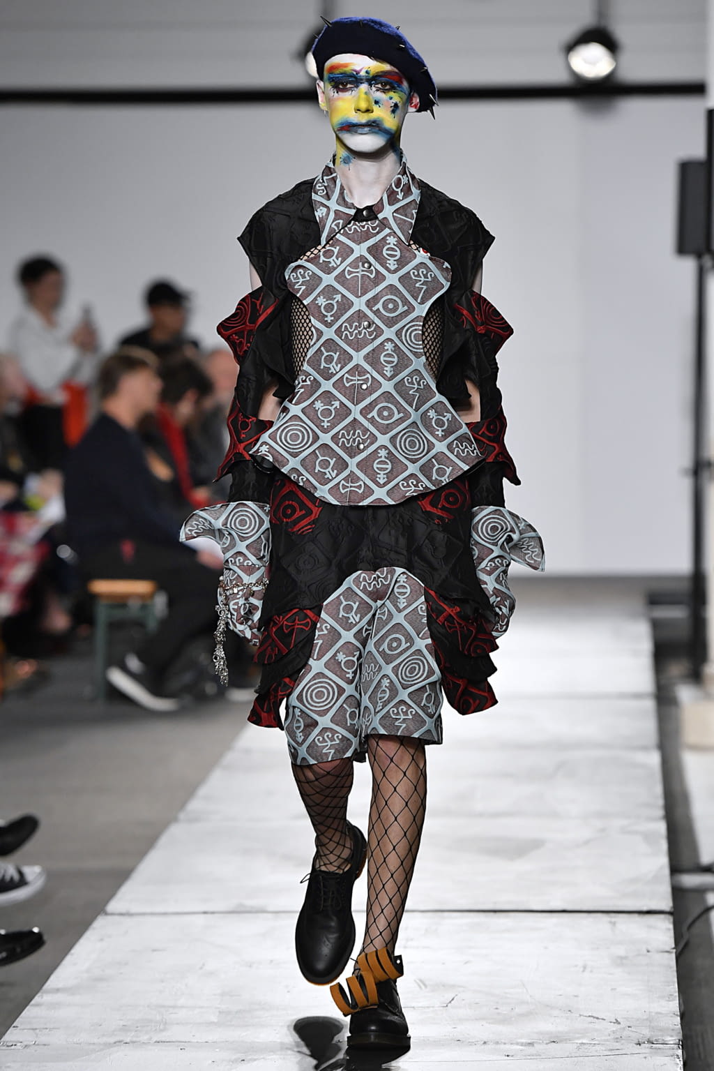 Fashion Week London Spring/Summer 2020 look 22 from the Charles Jeffrey LOVERBOY collection menswear