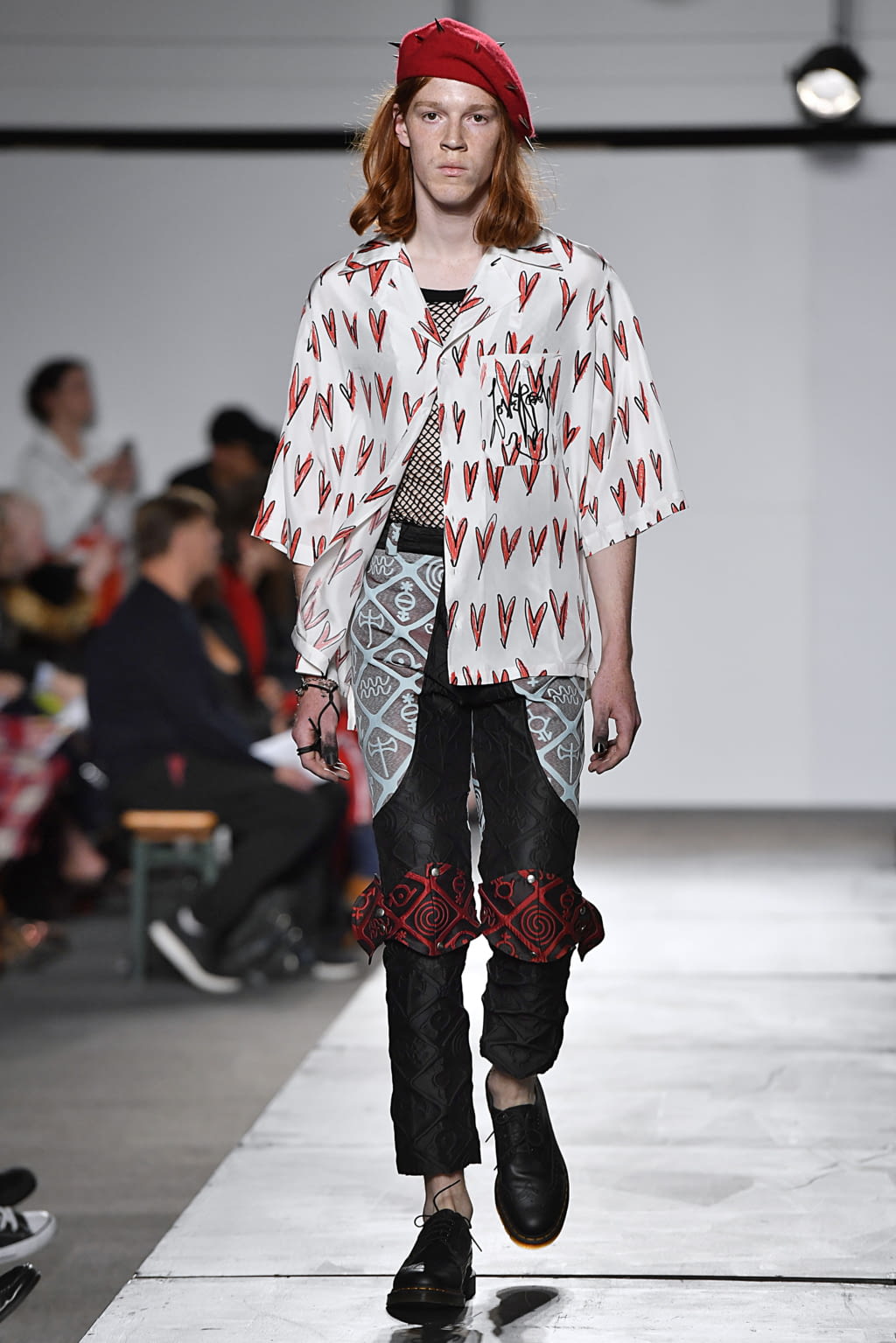 Fashion Week London Spring/Summer 2020 look 23 from the Charles Jeffrey LOVERBOY collection menswear
