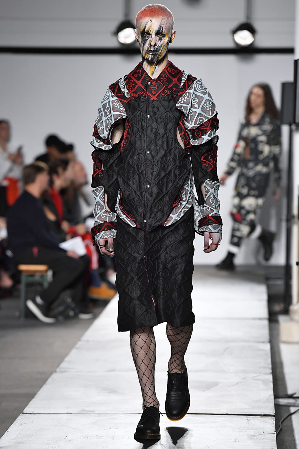 Fashion Week London Spring/Summer 2020 look 24 from the Charles Jeffrey LOVERBOY collection menswear