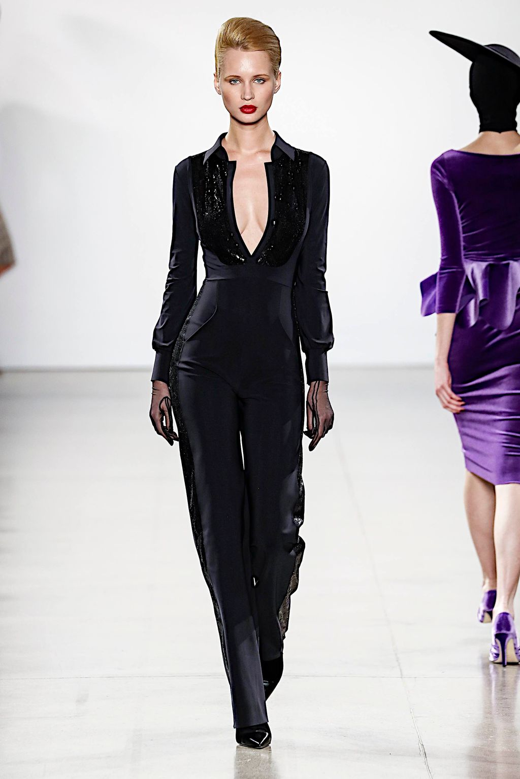 Fashion Week New York Fall/Winter 2019 look 6 de la collection Chiara Boni womenswear