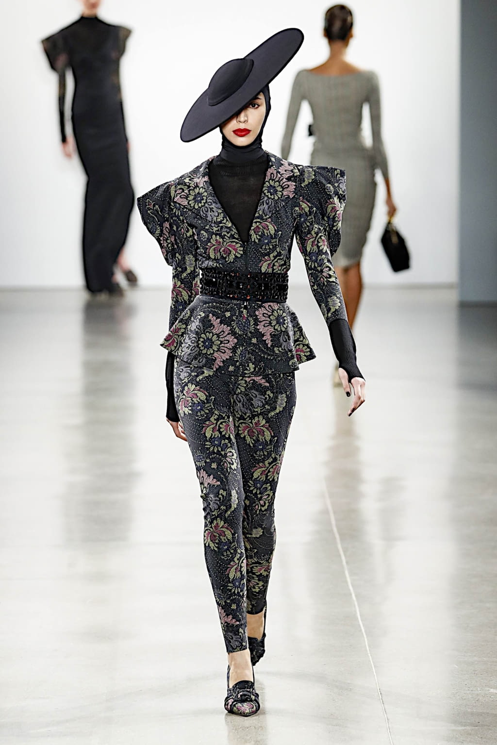 Fashion Week New York Fall/Winter 2019 look 10 from the Chiara Boni collection 女装
