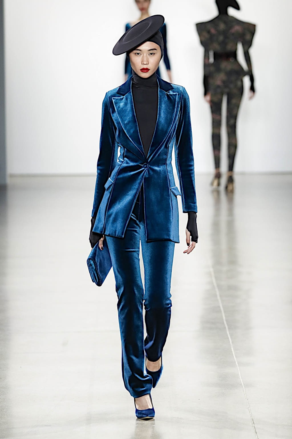 Fashion Week New York Fall/Winter 2019 look 12 from the Chiara Boni collection 女装