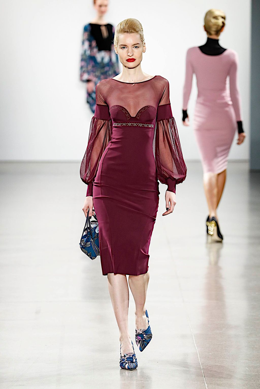 Fashion Week New York Fall/Winter 2019 look 23 from the Chiara Boni collection womenswear