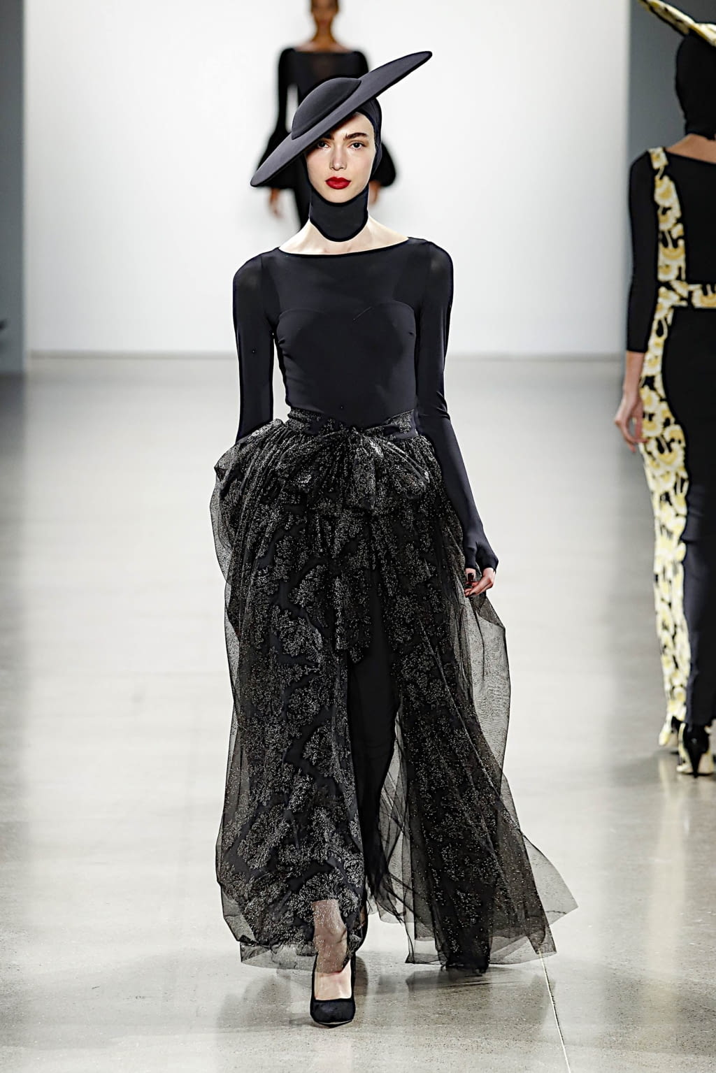Fashion Week New York Fall/Winter 2019 look 30 from the Chiara Boni collection 女装
