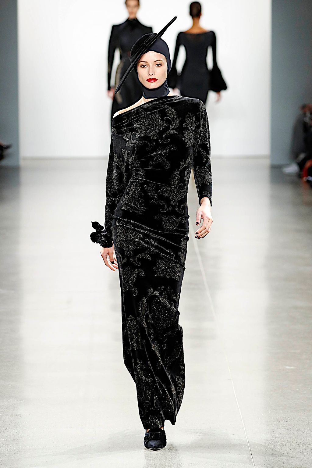 Fashion Week New York Fall/Winter 2019 look 33 from the Chiara Boni collection 女装