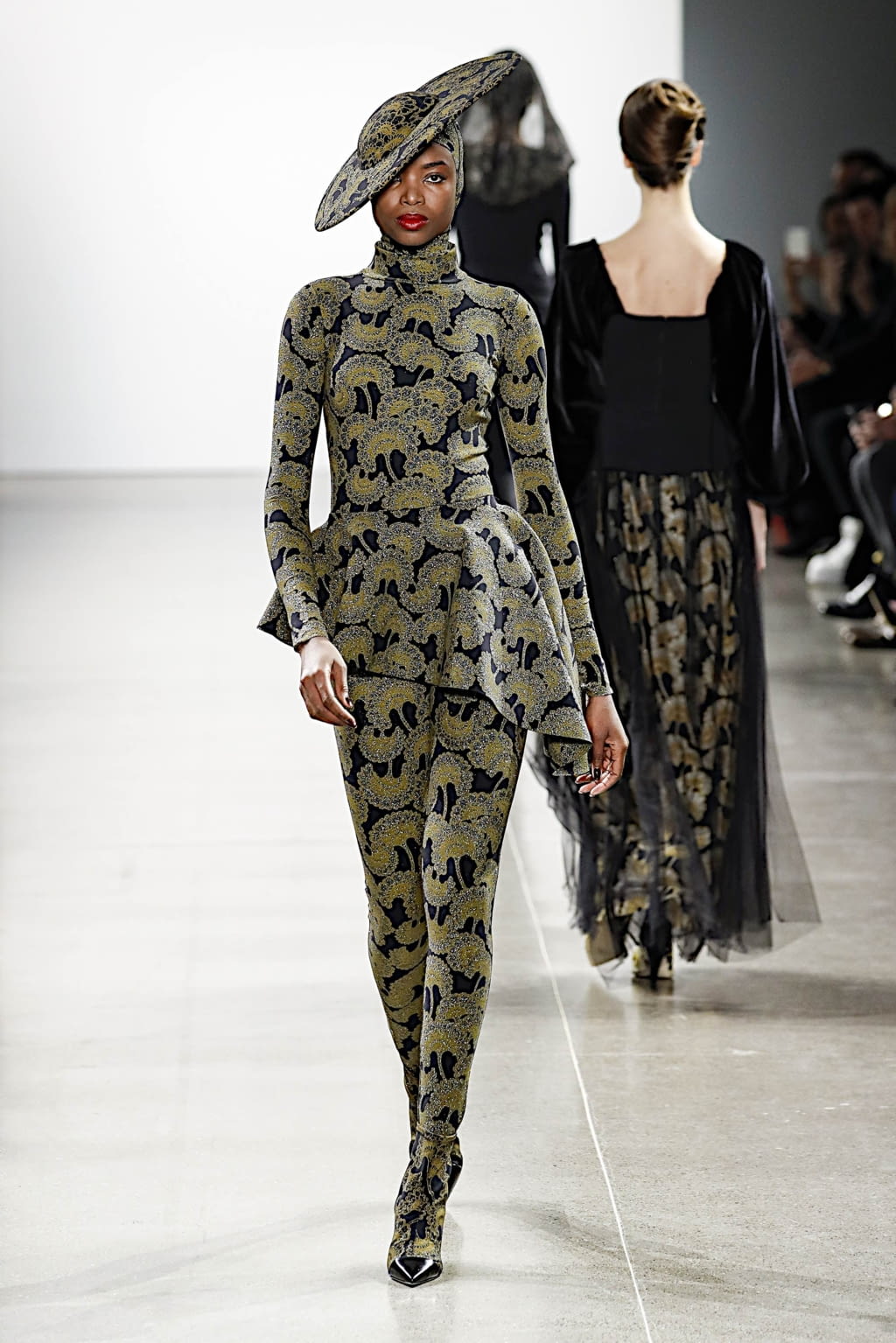 Fashion Week New York Fall/Winter 2019 look 44 from the Chiara Boni collection 女装