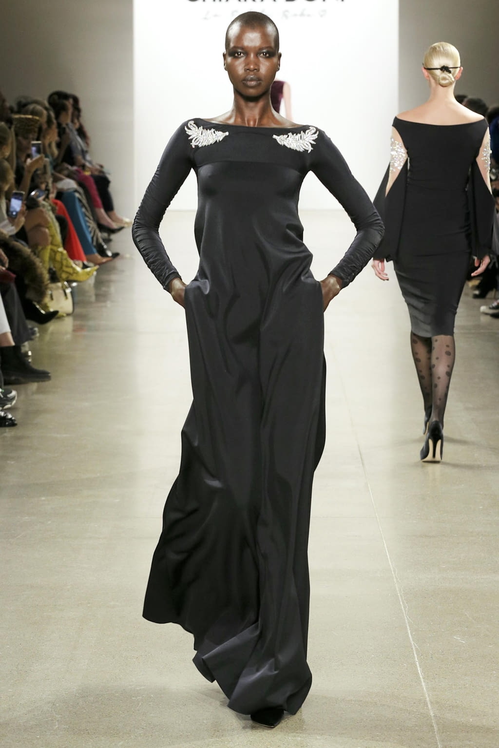 Fashion Week New York Fall/Winter 2020 look 22 from the Chiara Boni collection womenswear