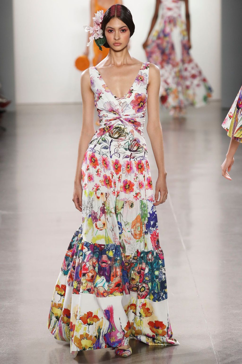 Fashion Week New York Spring/Summer 2019 look 3 from the Chiara Boni collection womenswear