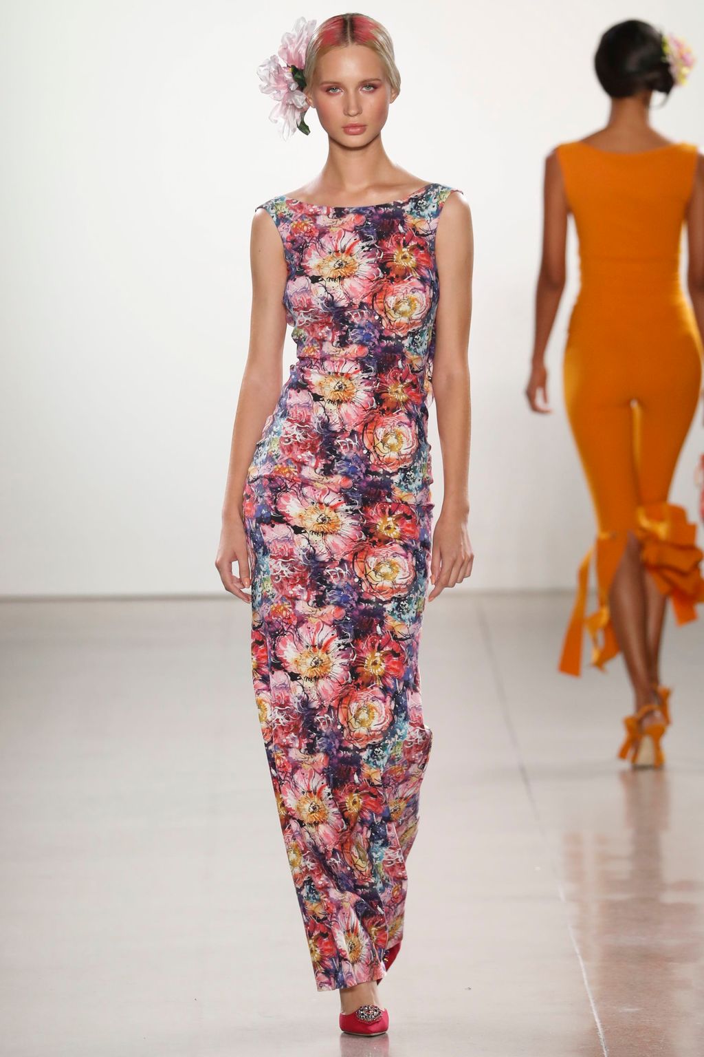 Fashion Week New York Spring/Summer 2019 look 9 from the Chiara Boni collection womenswear