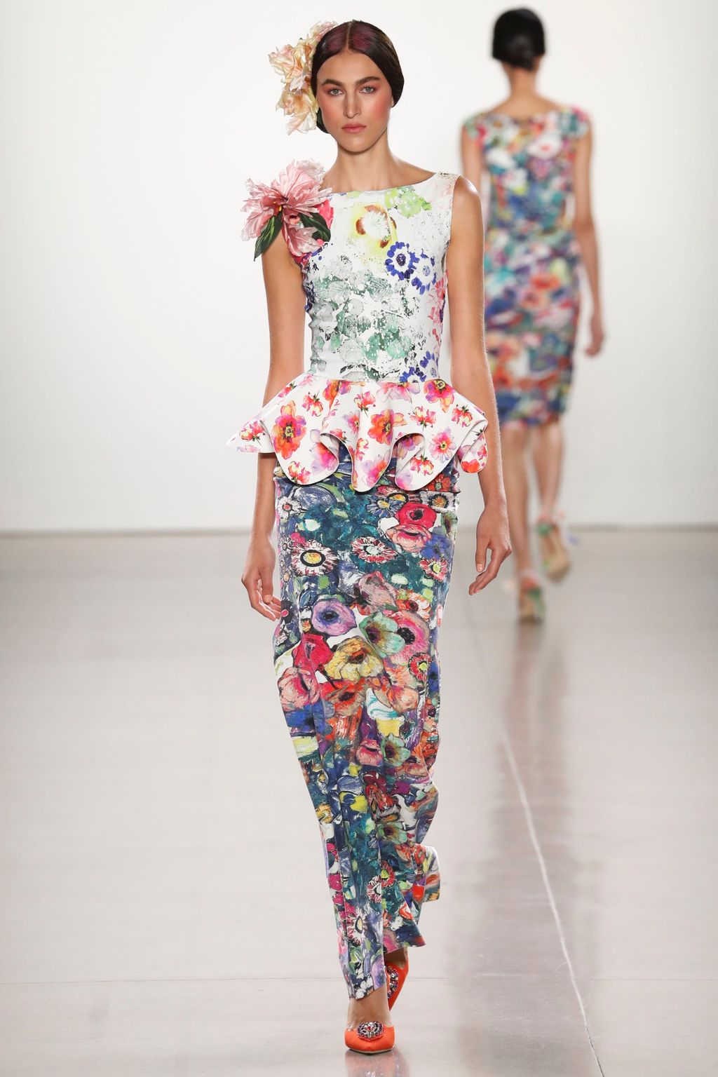 Fashion Week New York Spring/Summer 2019 look 14 from the Chiara Boni collection womenswear