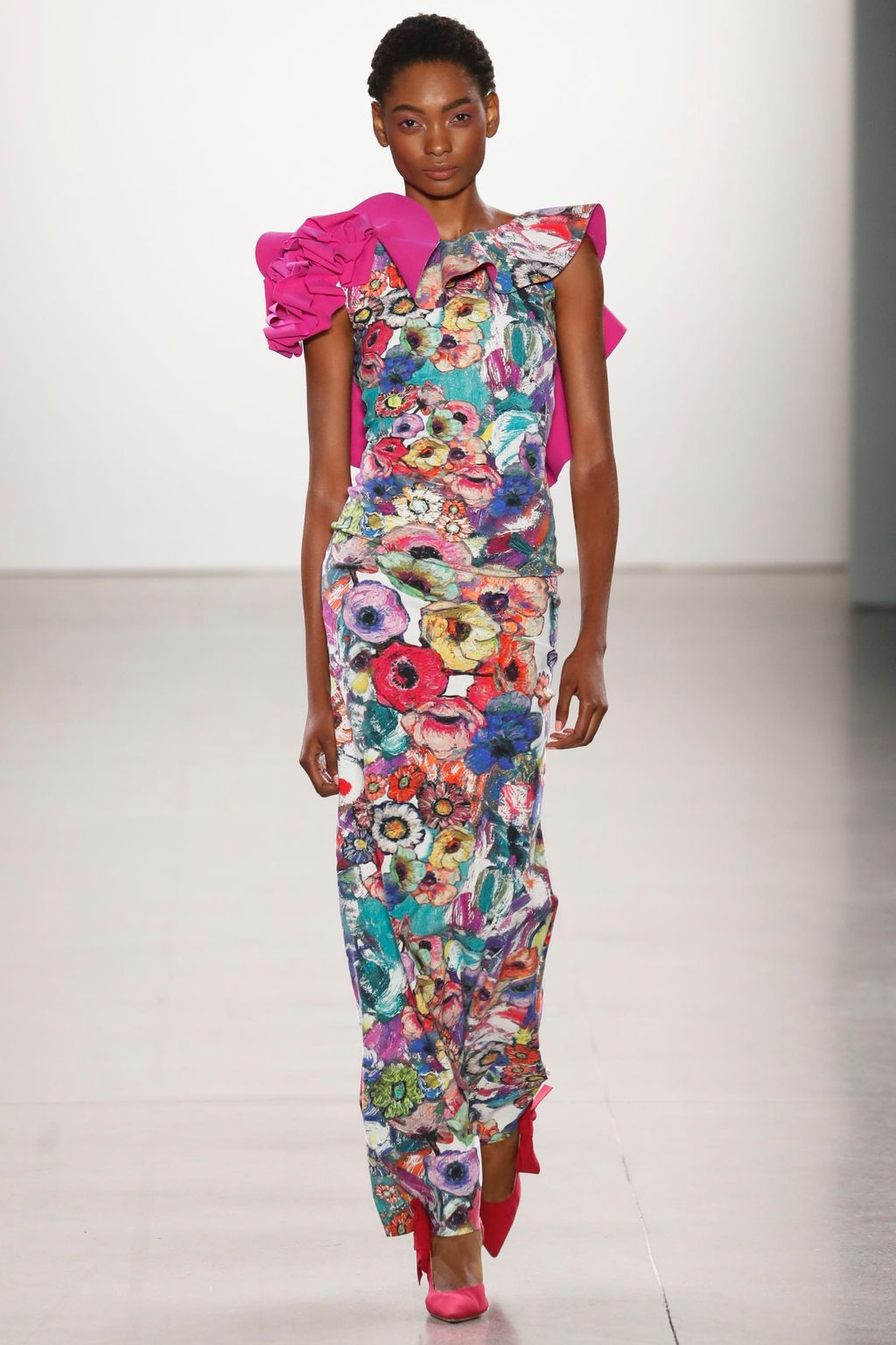 Fashion Week New York Spring/Summer 2019 look 15 from the Chiara Boni collection womenswear