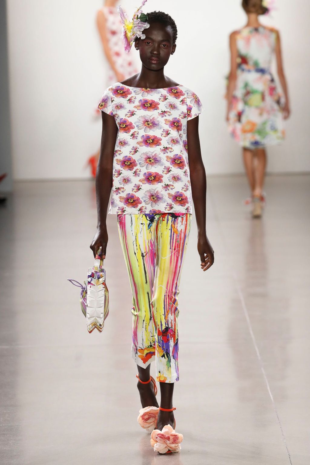 Fashion Week New York Spring/Summer 2019 look 19 from the Chiara Boni collection 女装