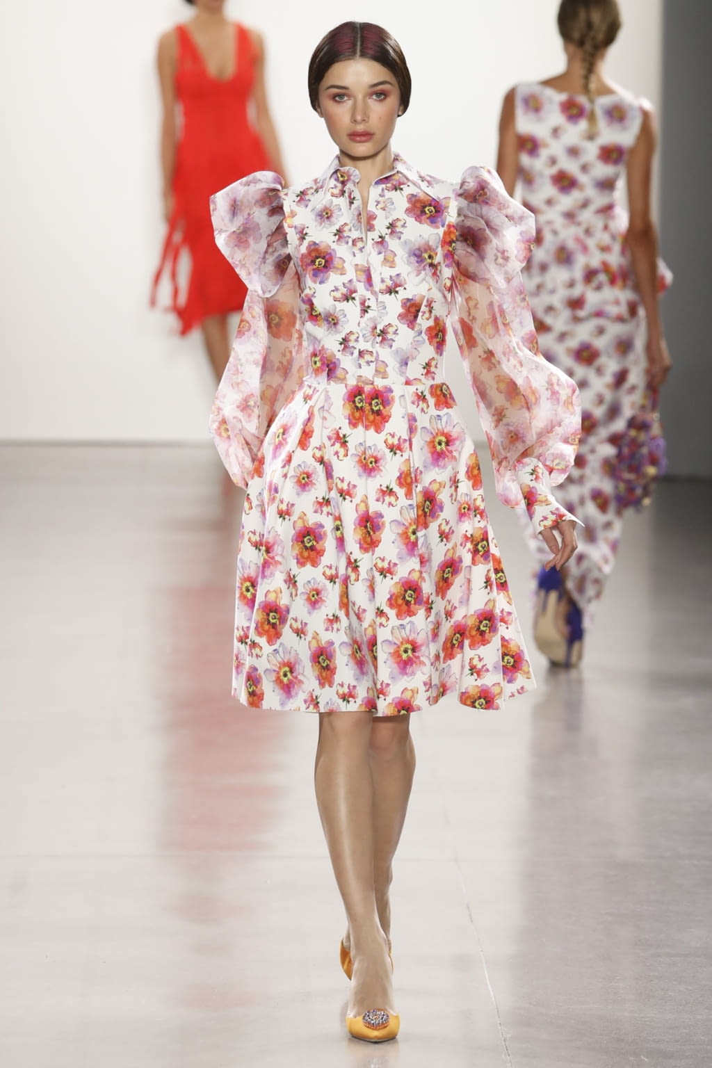 Fashion Week New York Spring/Summer 2019 look 39 from the Chiara Boni collection 女装