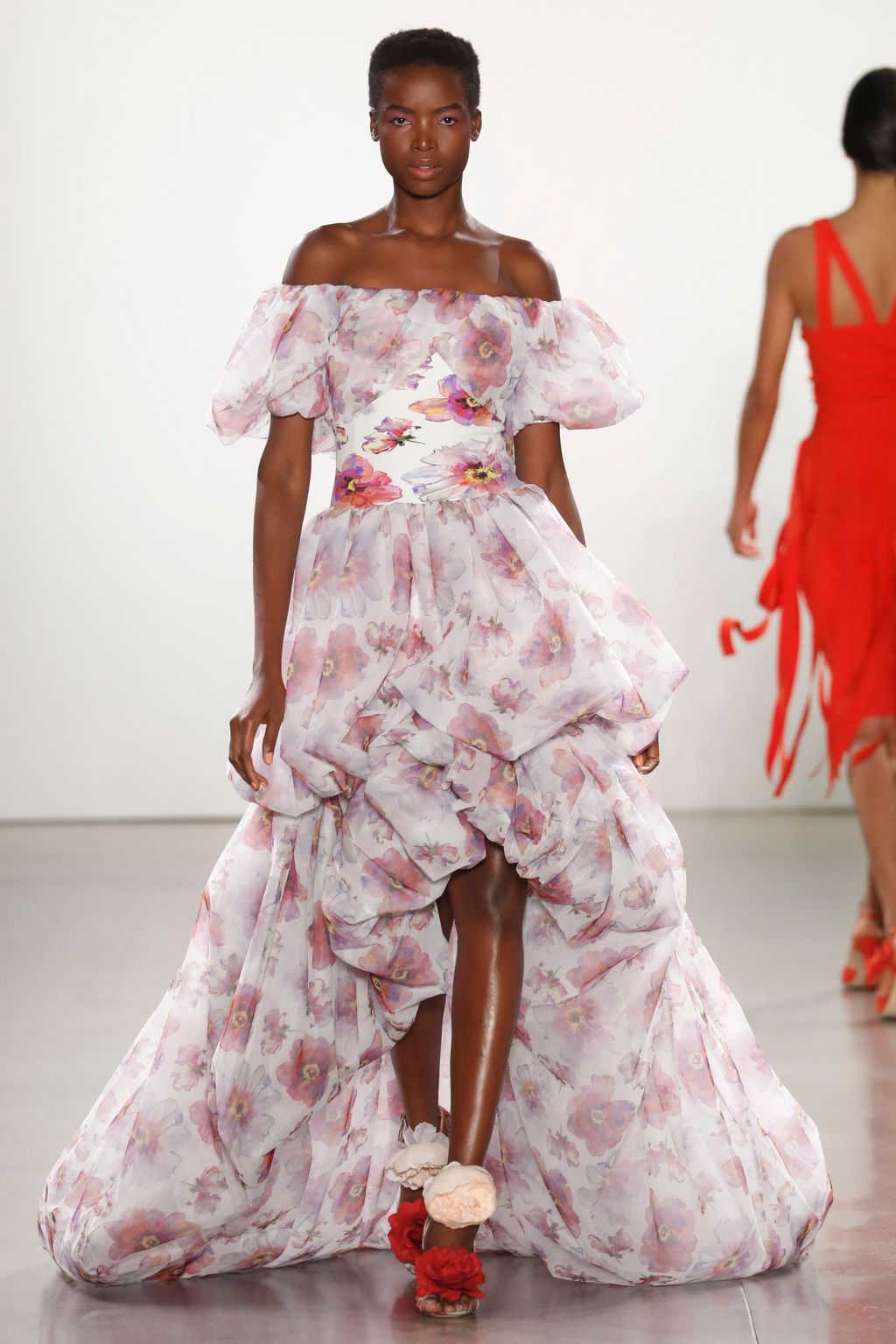 Fashion Week New York Spring/Summer 2019 look 42 from the Chiara Boni collection womenswear