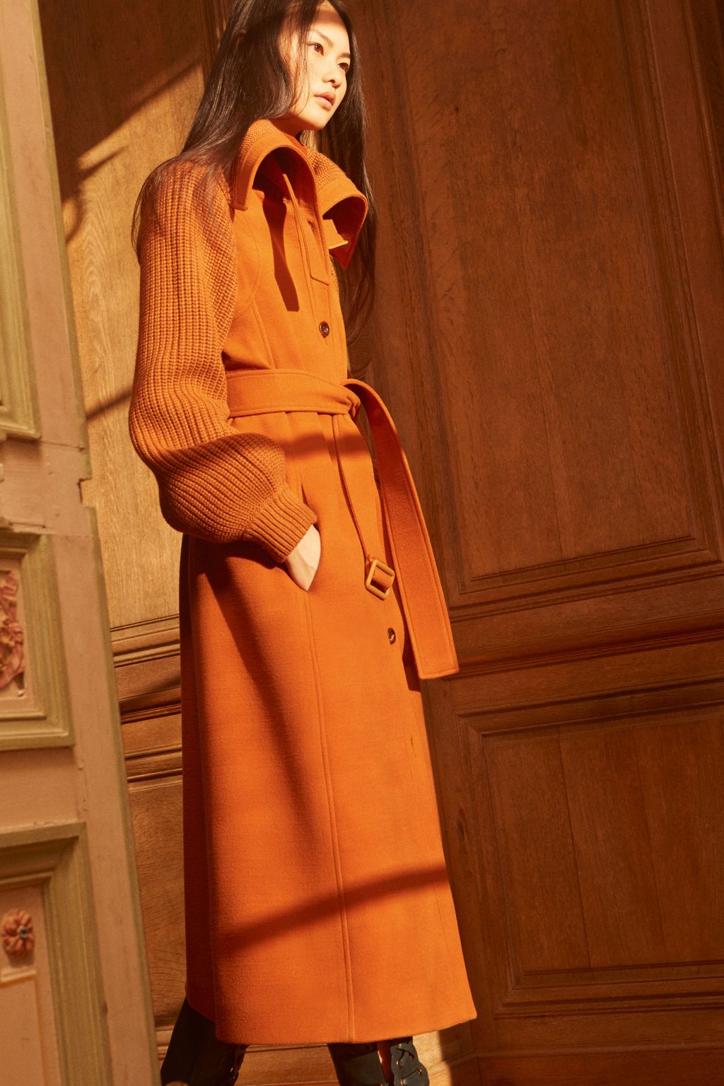 Fashion Week Paris Pre-Fall 2017 look 2 from the Chloé collection womenswear