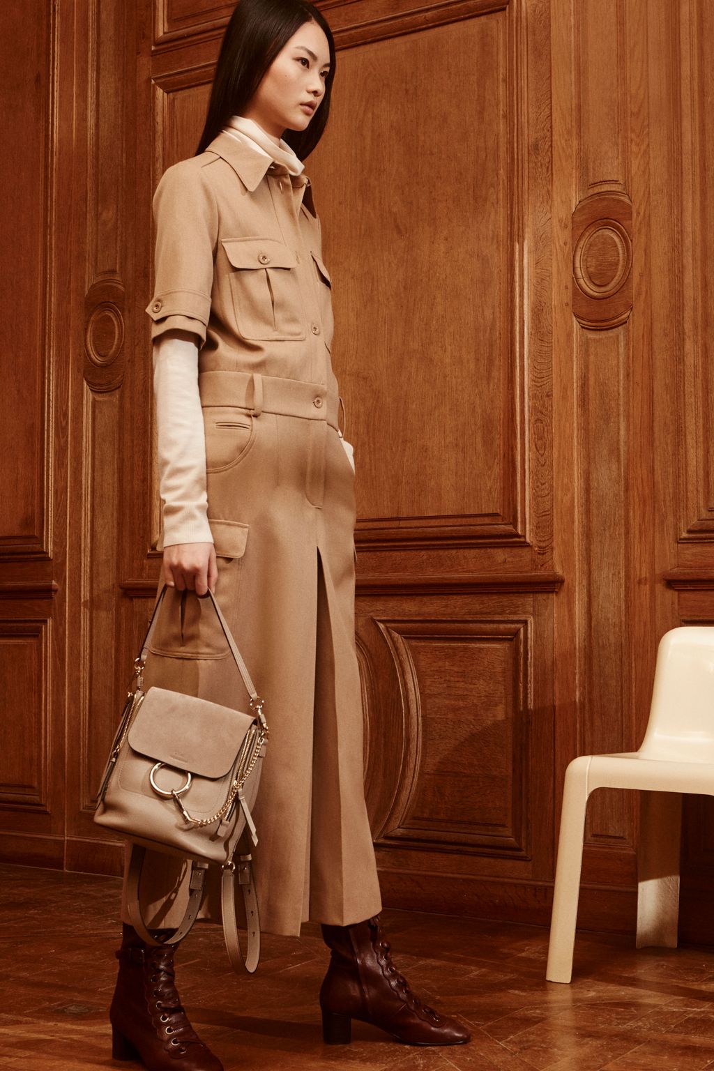 Fashion Week Paris Pre-Fall 2017 look 15 from the Chloé collection womenswear