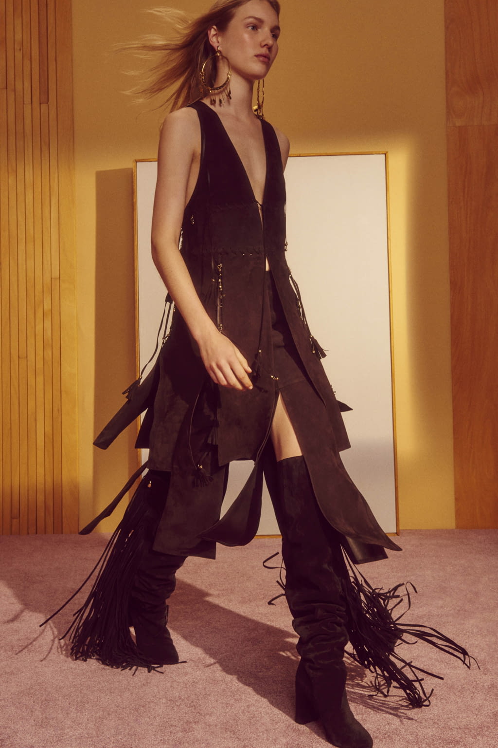 Fashion Week Paris Resort 2018 look 14 from the Chloé collection womenswear