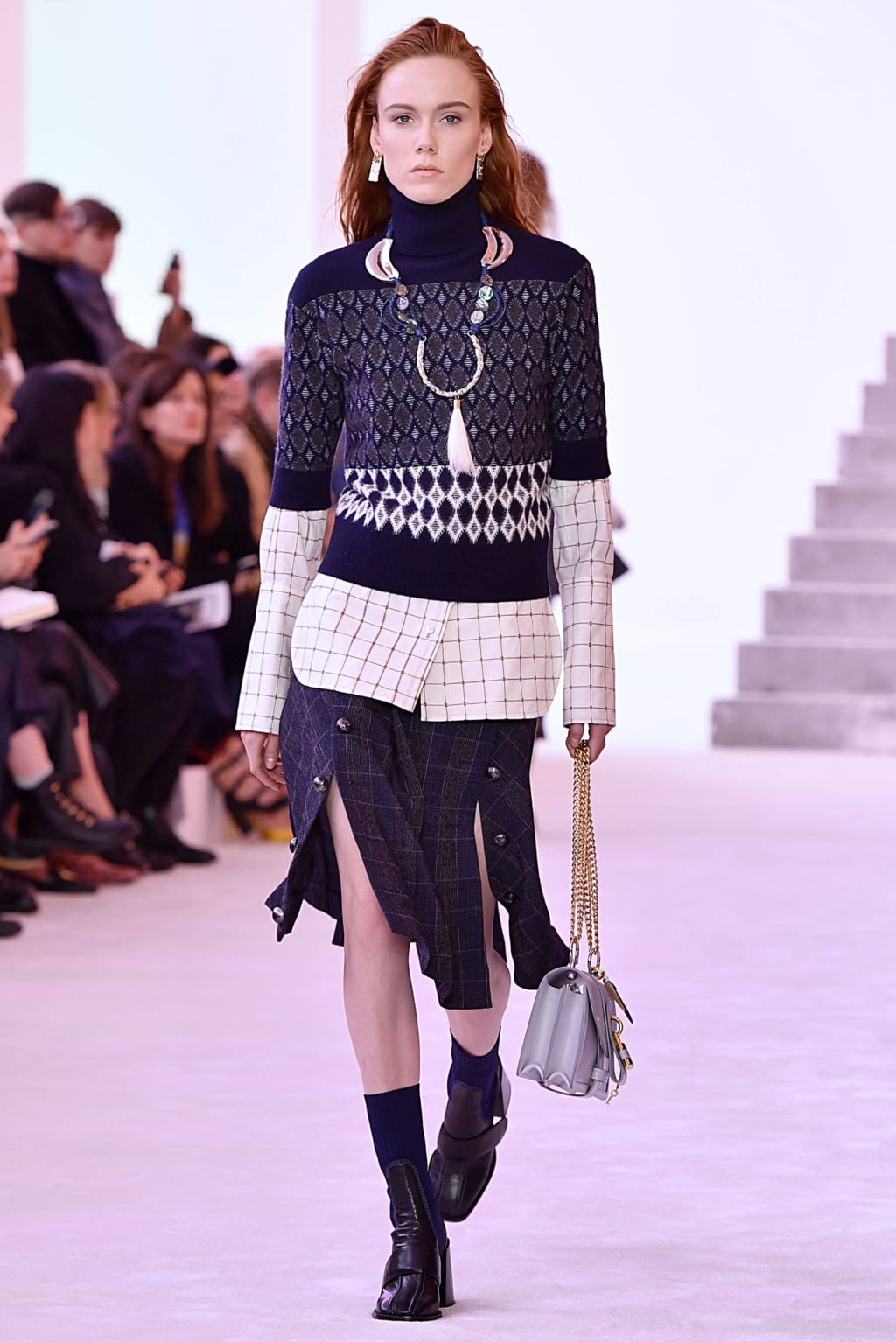 Fashion Week Paris Fall/Winter 2019 look 3 from the Chloé collection womenswear