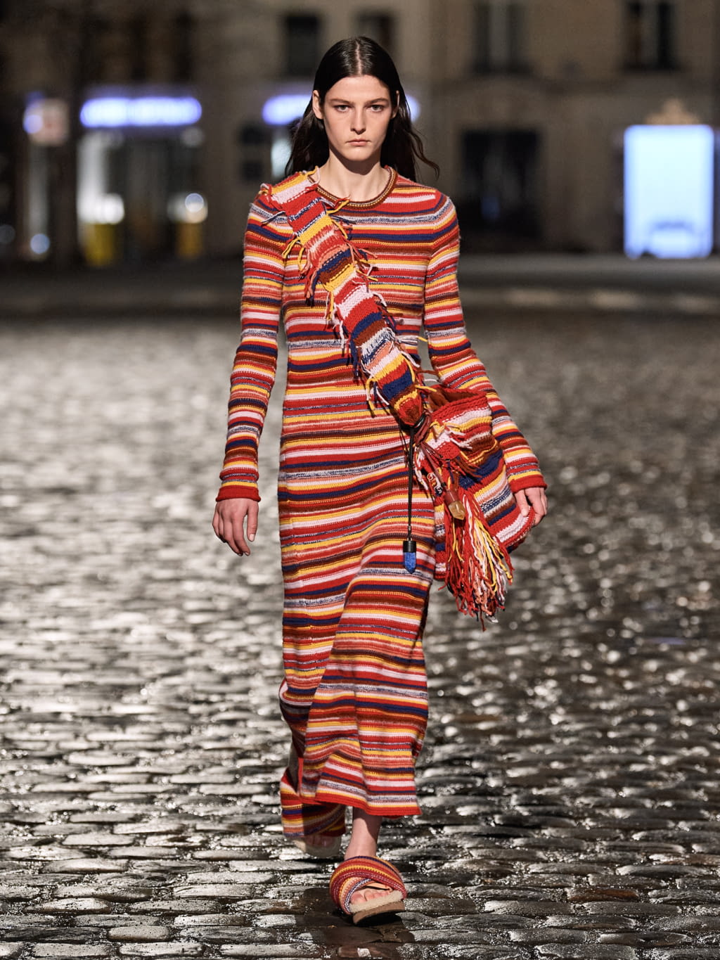 Fashion Week Paris Fall/Winter 2021 look 4 from the Chloé collection womenswear