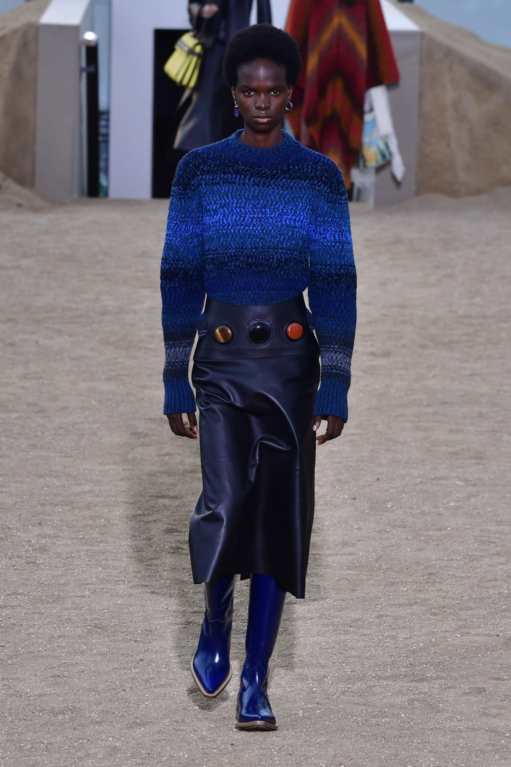 Fashion Week Paris Fall/Winter 2022 look 10 from the Chloé collection 女装