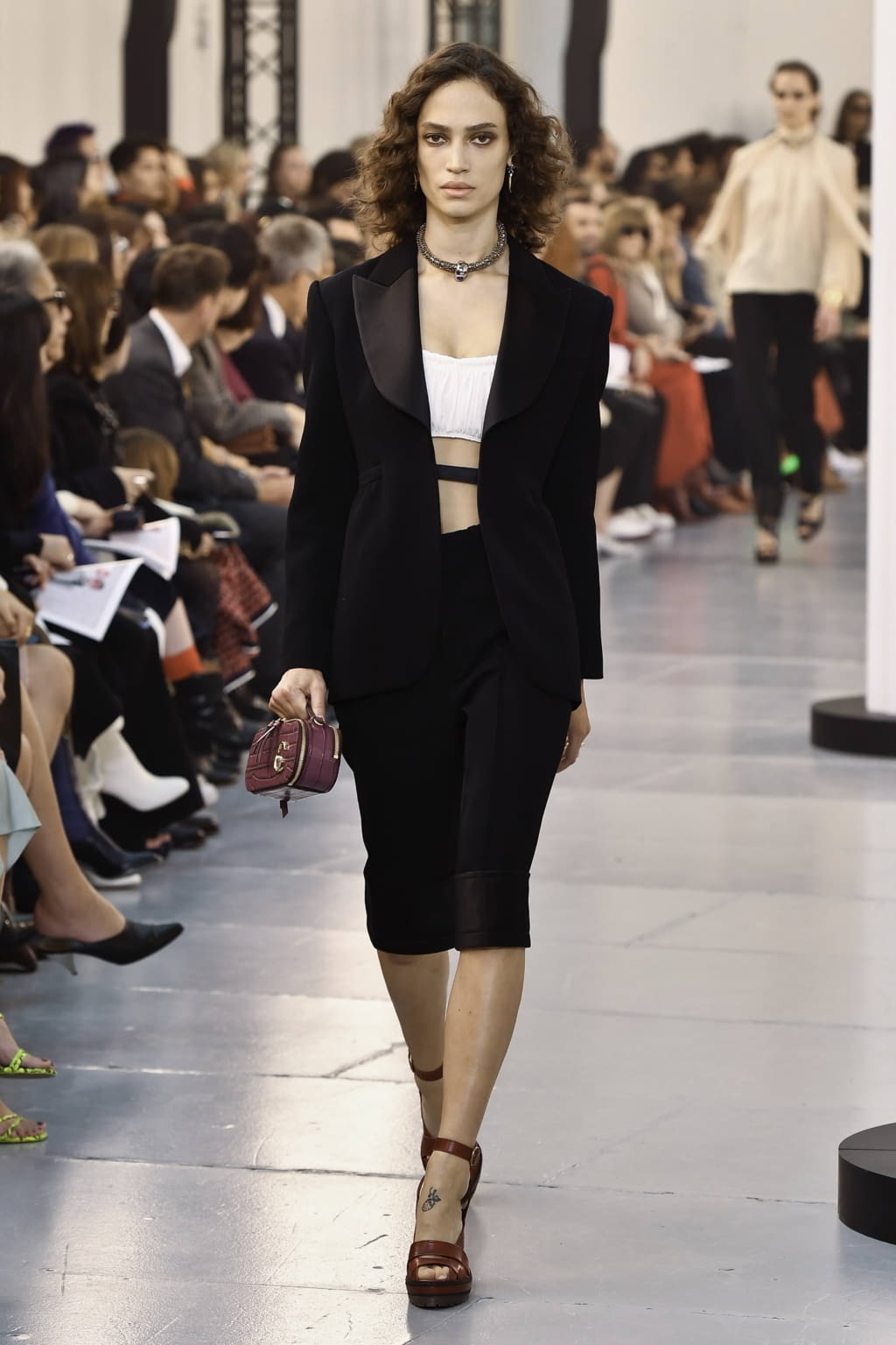 Fashion Week Paris Spring/Summer 2020 look 45 from the Chloé collection 女装