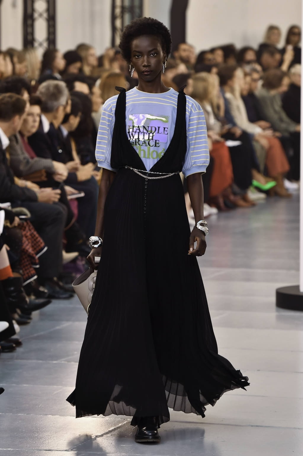 Fashion Week Paris Spring/Summer 2020 look 47 from the Chloé collection womenswear