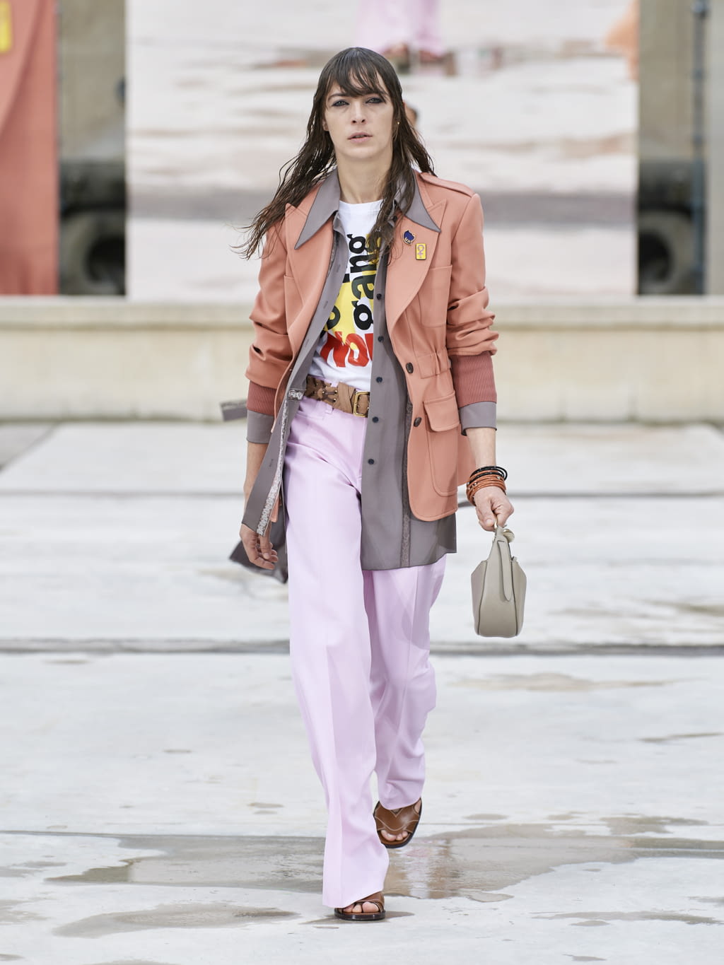 Fashion Week Paris Spring/Summer 2021 look 4 from the Chloé collection womenswear