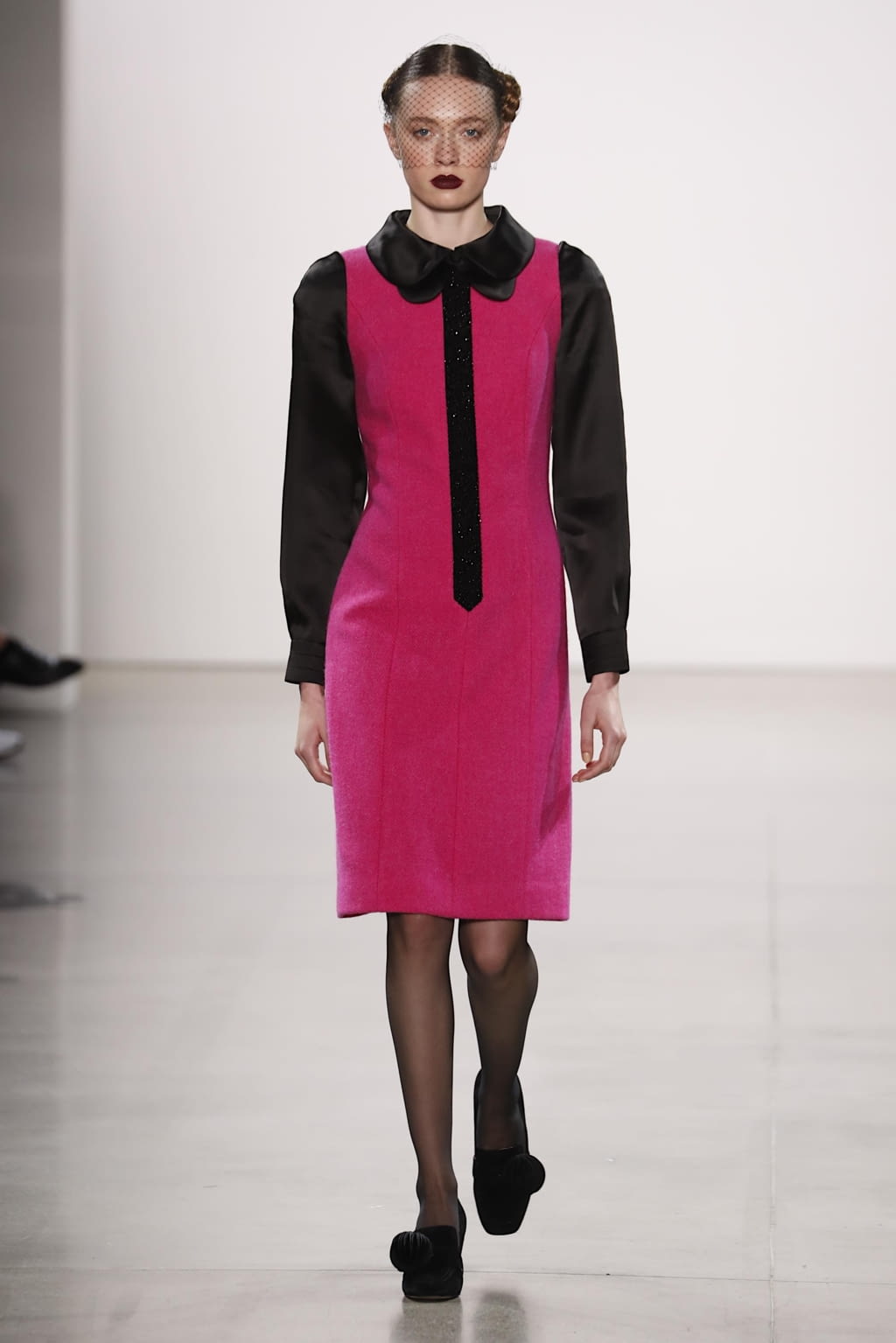 Fashion Week New York Fall/Winter 2020 look 2 de la collection Chocheng womenswear