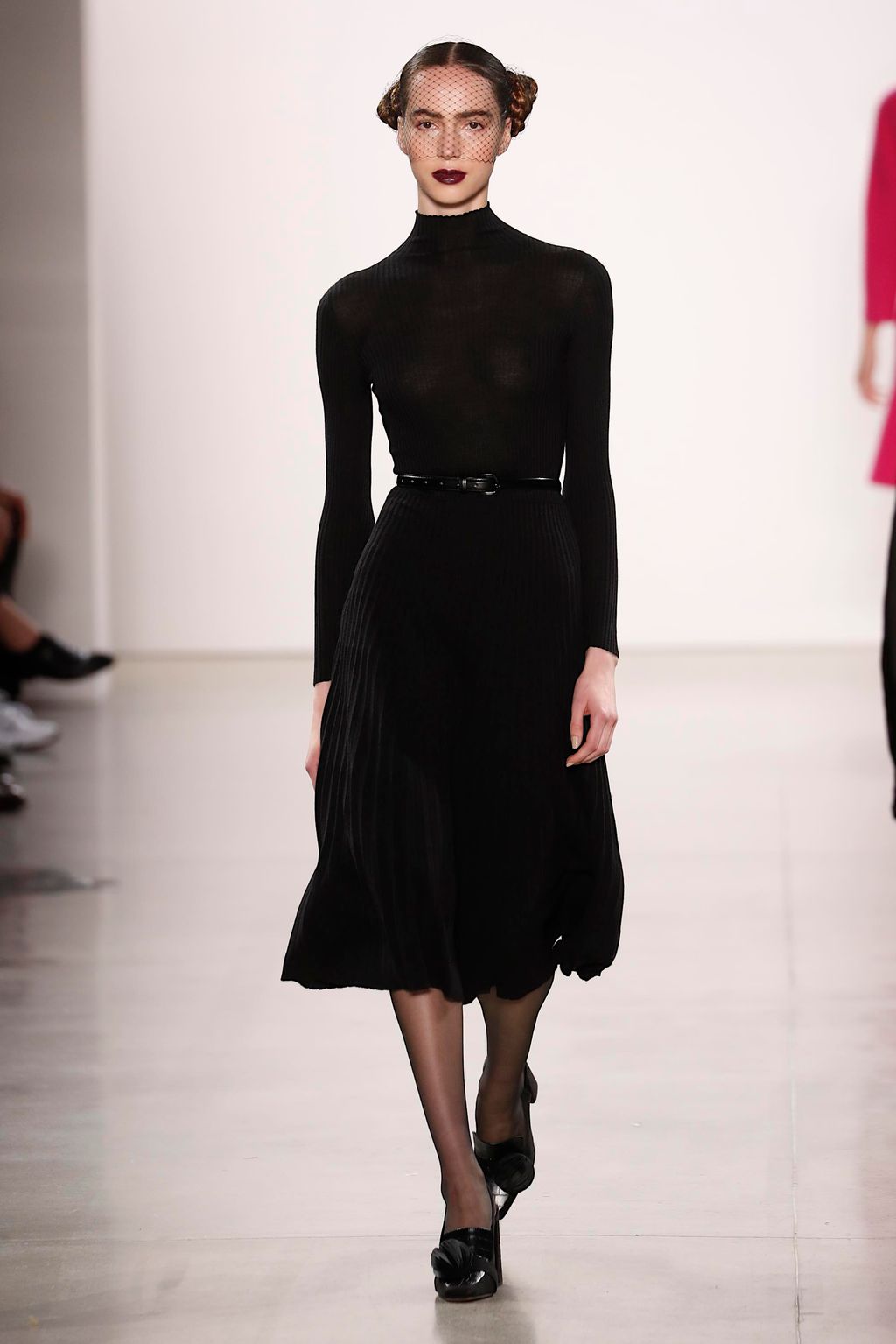 Fashion Week New York Fall/Winter 2020 look 3 from the Chocheng collection womenswear