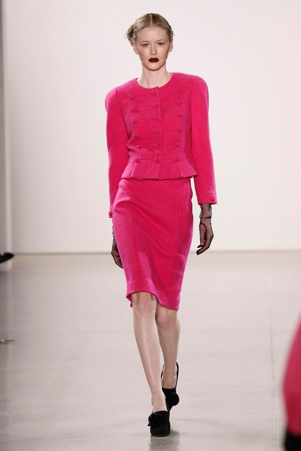 Fashion Week New York Fall/Winter 2020 look 8 de la collection Chocheng womenswear