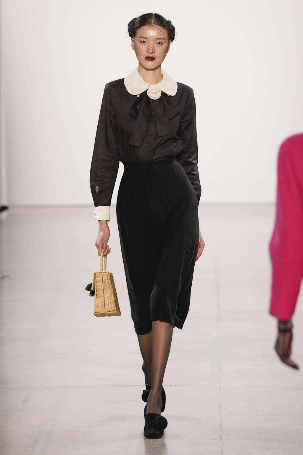 Fashion Week New York Fall/Winter 2020 look 9 de la collection Chocheng womenswear