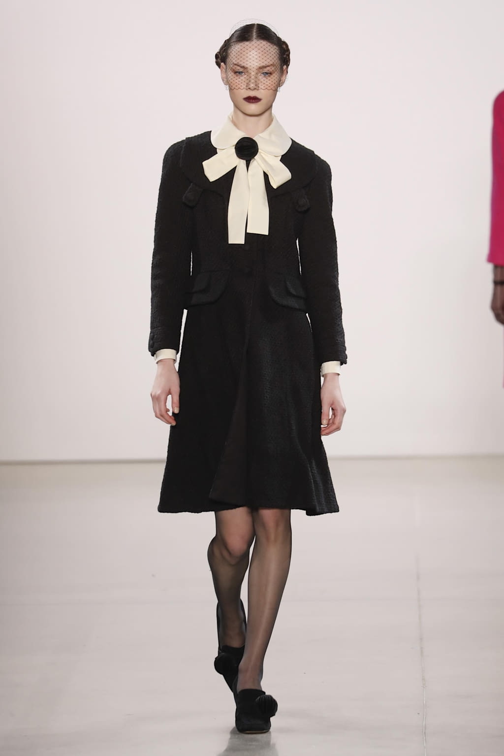 Fashion Week New York Fall/Winter 2020 look 10 from the Chocheng collection womenswear