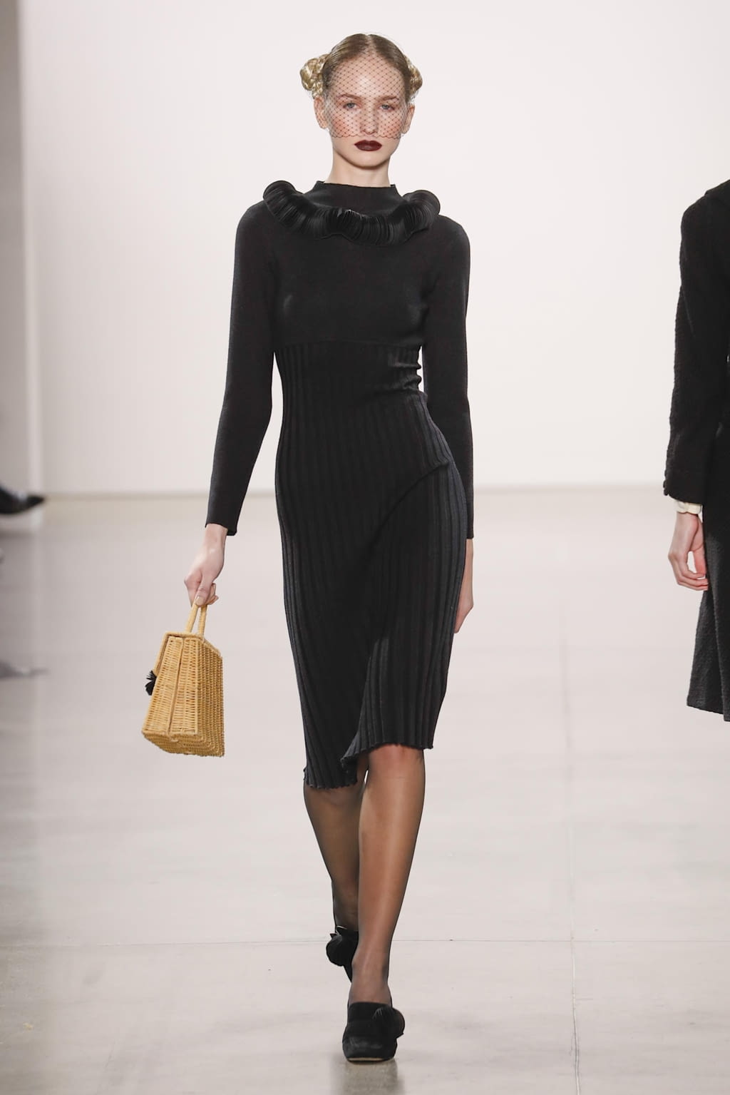 Fashion Week New York Fall/Winter 2020 look 11 de la collection Chocheng womenswear