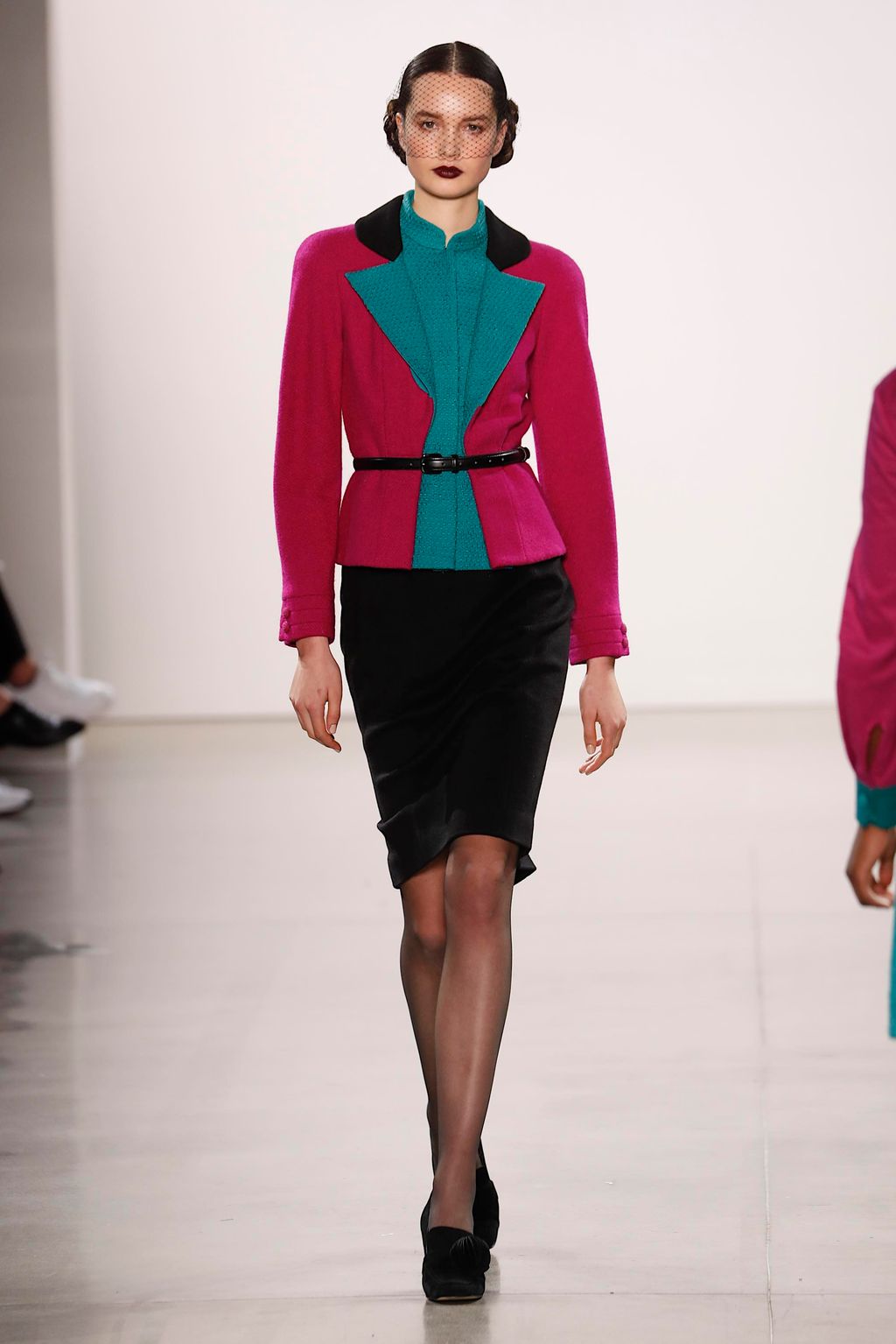 Fashion Week New York Fall/Winter 2020 look 15 de la collection Chocheng womenswear