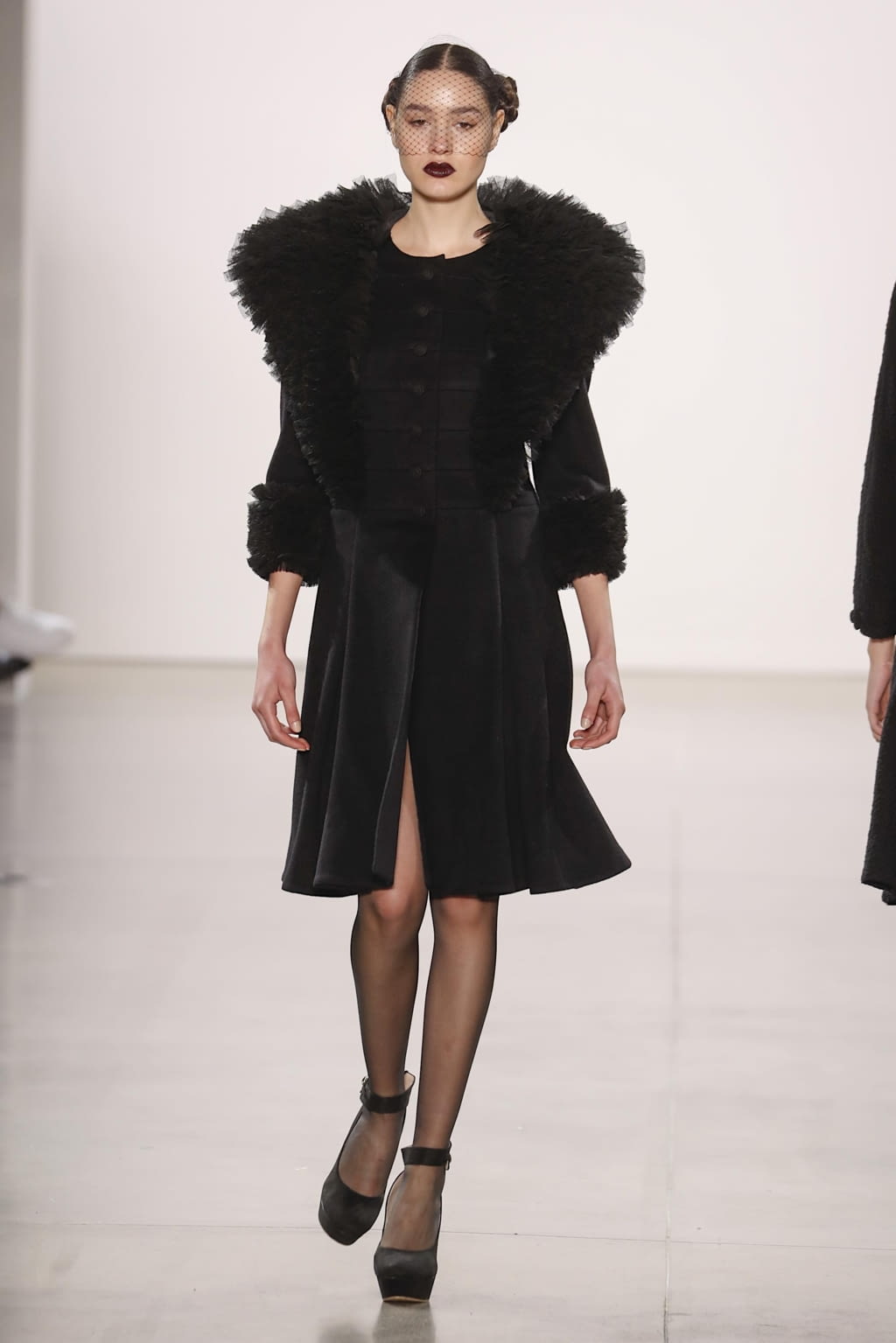 Fashion Week New York Fall/Winter 2020 look 24 from the Chocheng collection womenswear