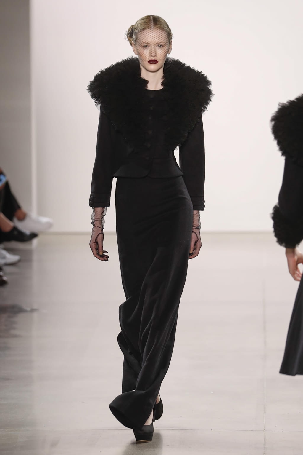 Fashion Week New York Fall/Winter 2020 look 25 de la collection Chocheng womenswear