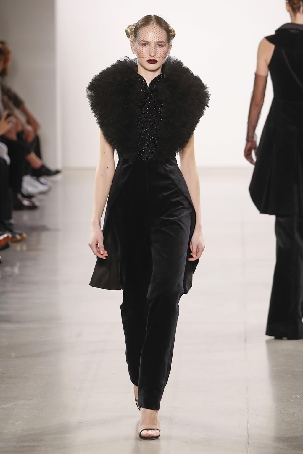 Fashion Week New York Fall/Winter 2020 look 29 de la collection Chocheng womenswear