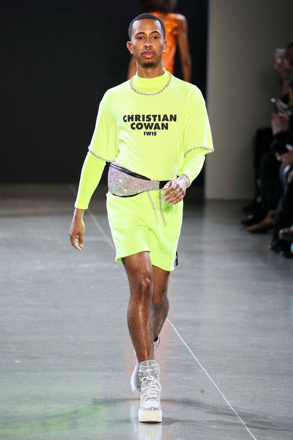 Fashion Week New York Fall/Winter 2019 look 20 from the Christian Cowan collection womenswear