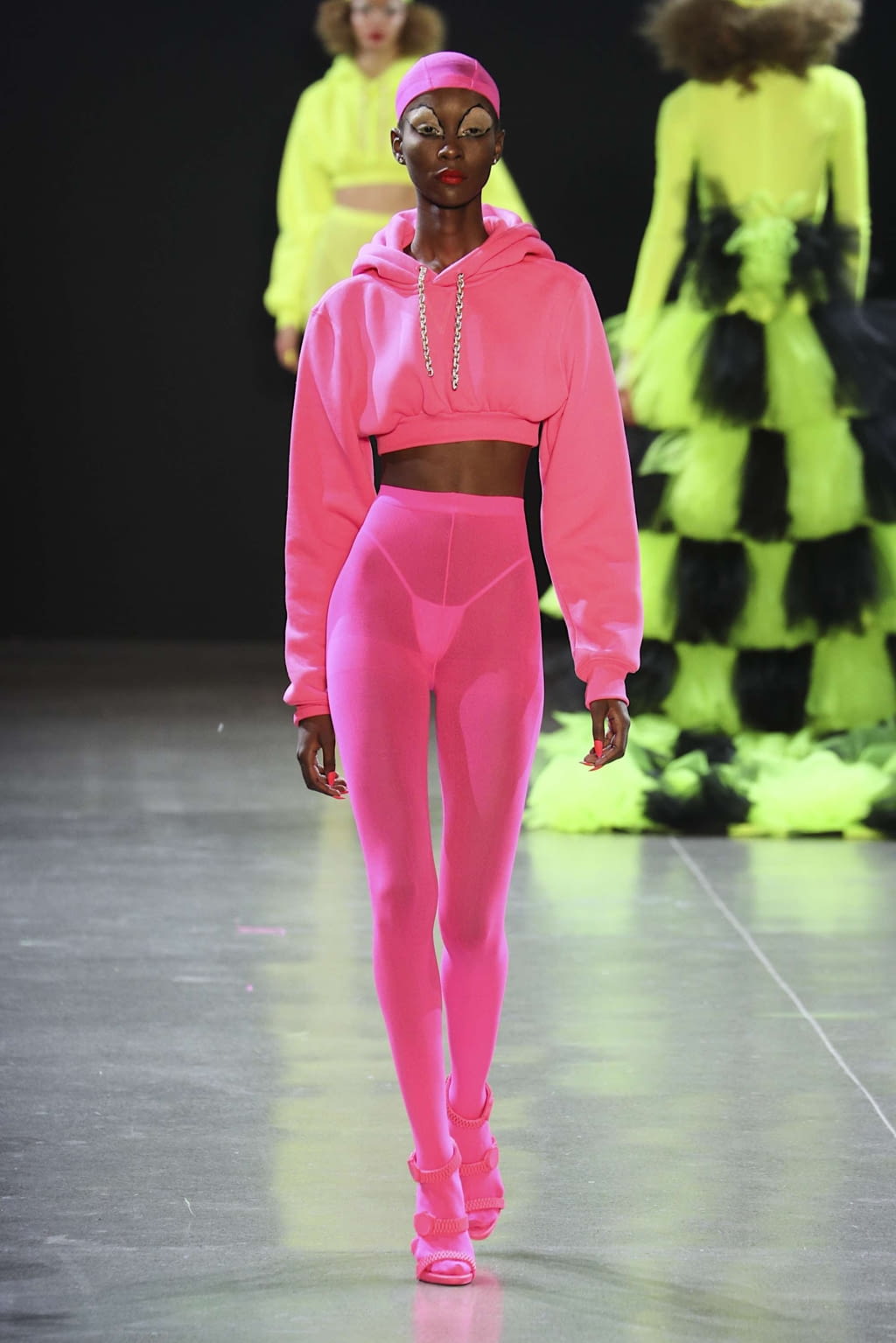 Fashion Week New York Fall/Winter 2019 look 21 de la collection Christian Cowan womenswear