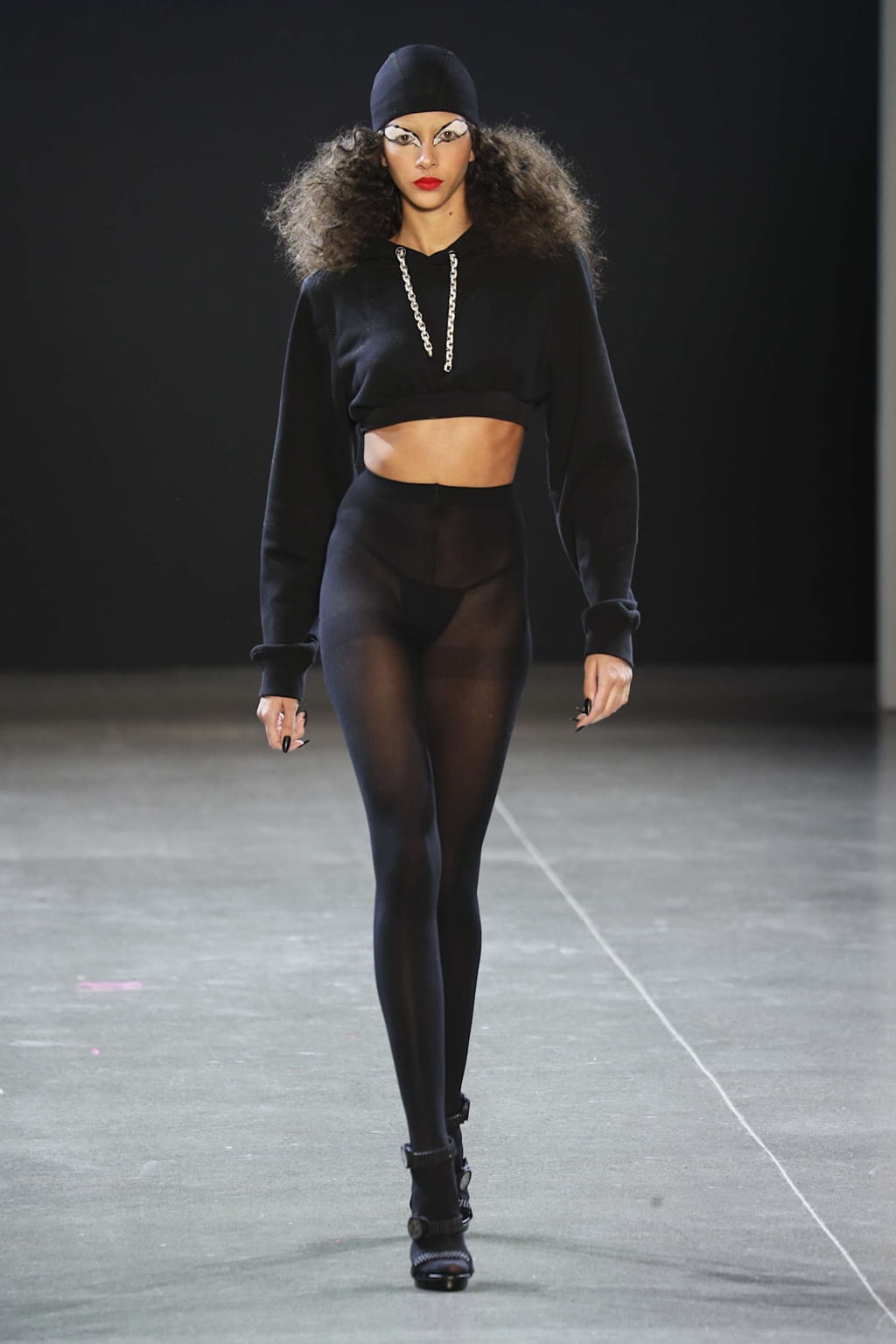 Fashion Week New York Fall/Winter 2019 look 23 de la collection Christian Cowan womenswear
