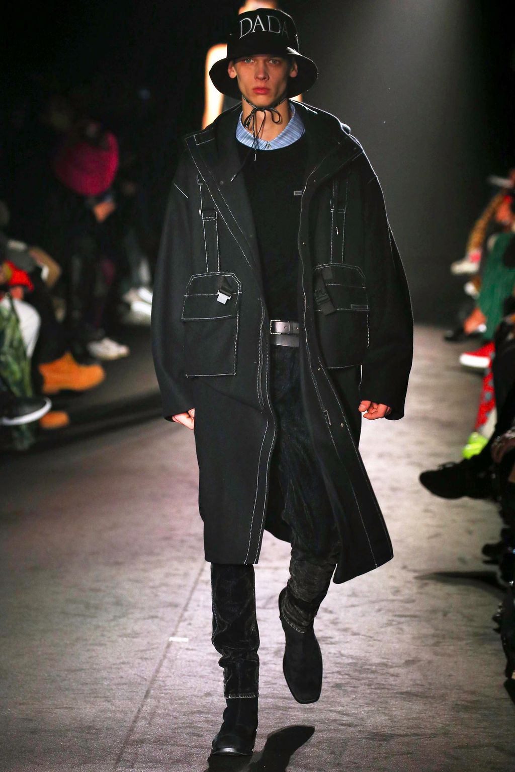 Fashion Week Paris Fall/Winter 2019 look 24 from the Christian Dada collection menswear