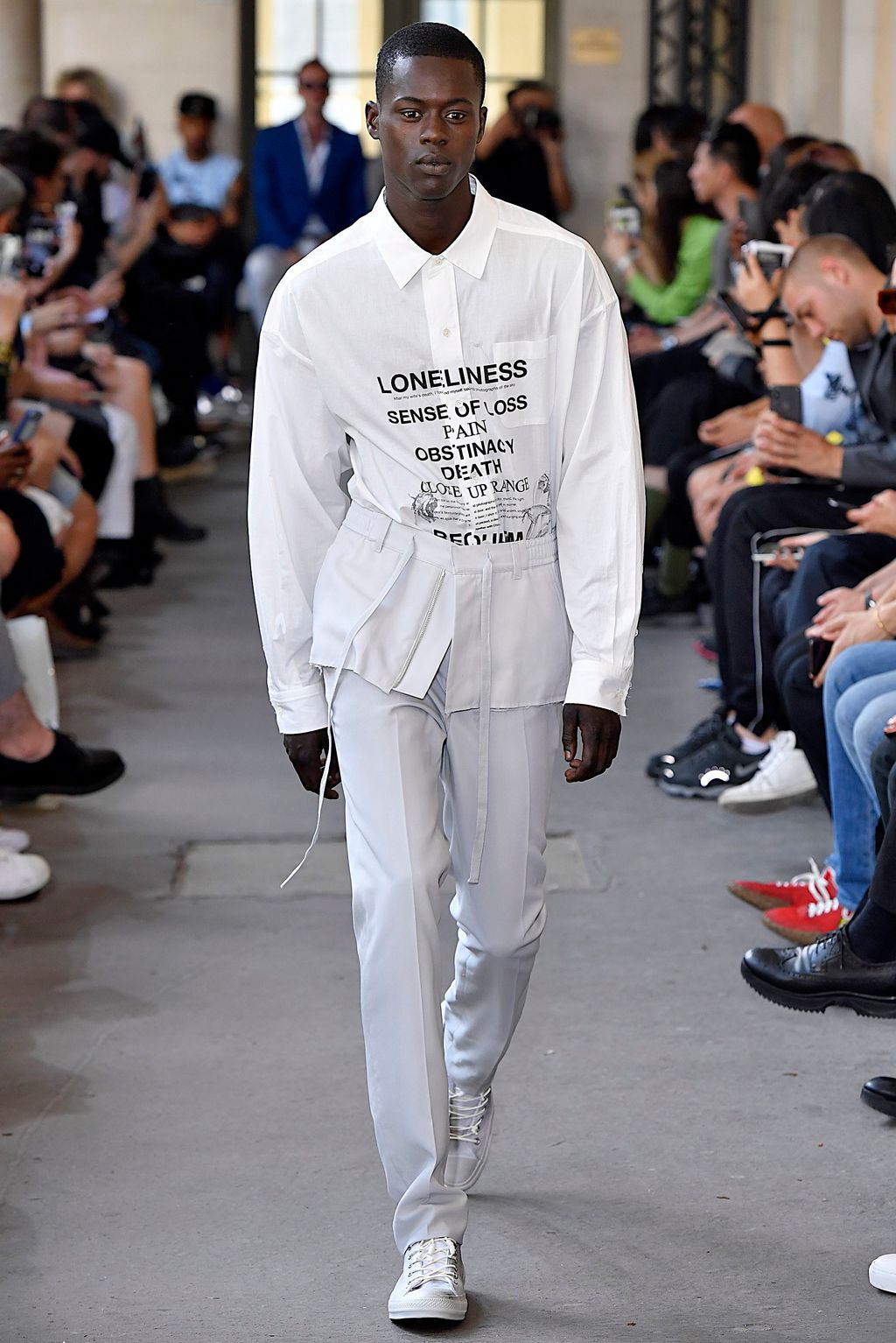 Fashion Week Paris Spring/Summer 2019 look 2 from the Christian Dada collection menswear