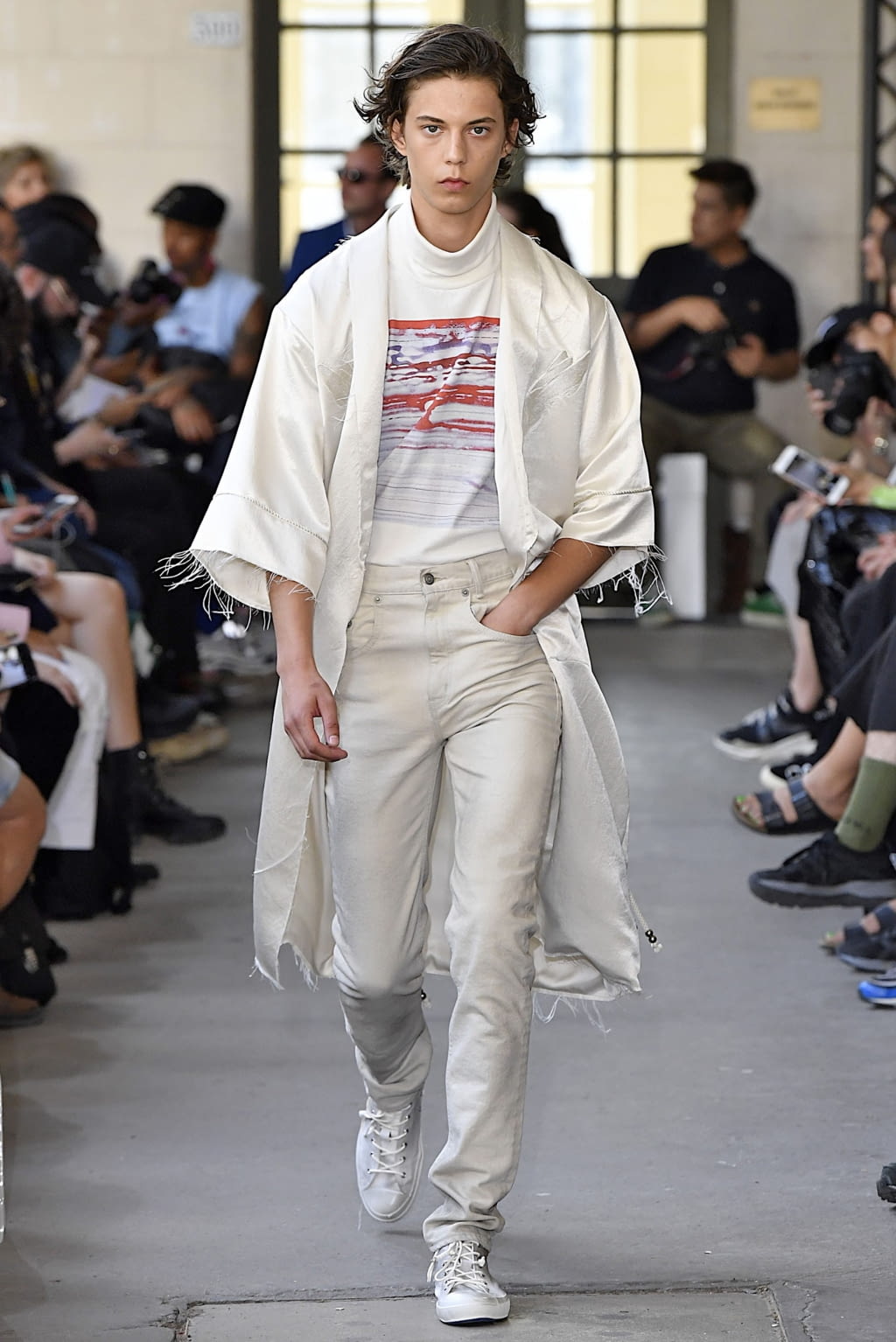 Fashion Week Paris Spring/Summer 2019 look 15 from the Christian Dada collection menswear