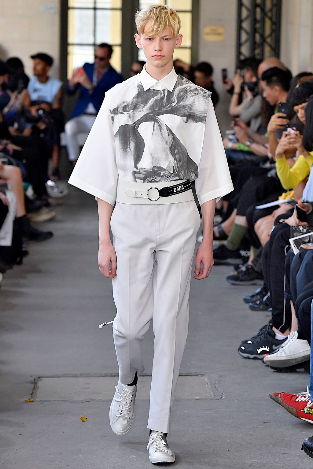 Fashion Week Paris Spring/Summer 2019 look 35 from the Christian Dada collection menswear